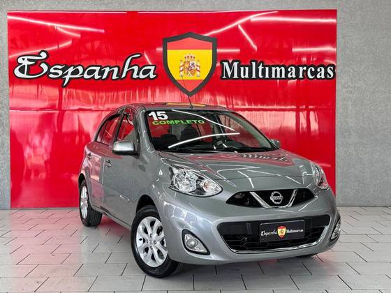 NISSAN MARCH 1.6 SV 16V FLEX 4P MANUAL NISSAN MARCH 1.6 SV 16V FLEX 4P MANUAL